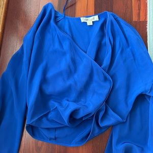 Petite Diane Von Furstenberg blouse